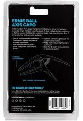 Capodaster voor gitaar met metalen snaren Ernie Ball Axis Capo Silver Capodaster voor gitaar met metalen snaren - 2