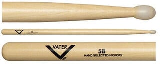 Bacchette Batteria Vater VH5BN American Hickory 5B Bacchette Batteria - 1
