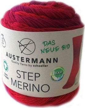 Pređa za pletenje Austermann Step Merino 4 90318-04 Dahlia Pređa za pletenje - 2