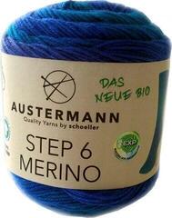 Hilo de tejer Austermann Step Merino 6 90337-107 Turquoise Hilo de tejer - 1