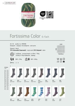 Pređa za pletenje Schoeller + Stahl Fortissima Color 6-fach 90008-231 Cobalt Pređa za pletenje - 2