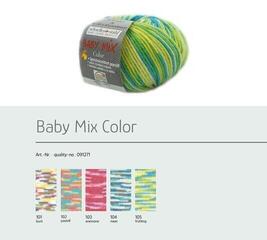 Pređa za pletenje Schoeller + Stahl Baby Mix Color 91271-105 Spring Pređa za pletenje - 2