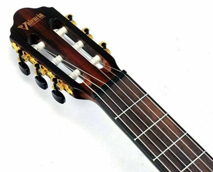 Classical Guitar with Preamp Valencia VC564CE 4/4 Brown Sunburst - 6