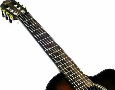 Gitara klasyczna z przetwornikiem Valencia VC564CE 4/4 Brown Sunburst - 7