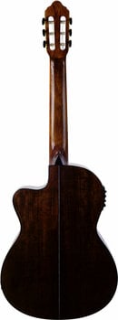 Klassisk gitarr med förförstärkare Valencia VC564CE 4/4 Brown Sunburst - 8