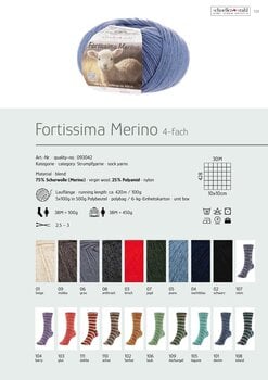 Fire de tricotat Schoeller + Stahl Fortissima Merino 93042-102 Autumn Fire de tricotat - 3