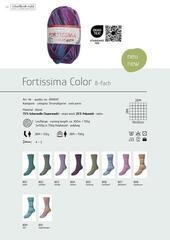 Fire de tricotat Schoeller + Stahl Fortissima Color 8-fach 90010-810 Rainbow Fire de tricotat - 2