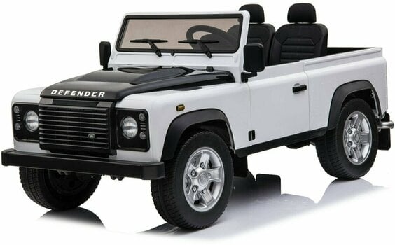 Electric Toy Car Beneo Land Rover Defender White - 4