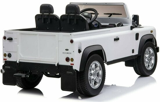 Electric Toy Car Beneo Land Rover Defender White - 8