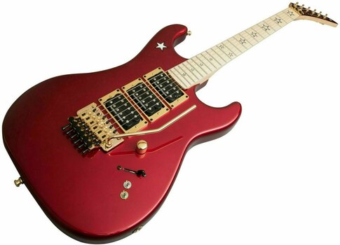 Guitarra eléctrica Kramer Jersey Star Candy Apple Red - 4