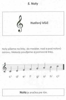 Music Education Martin Vozar Hudobná náuka 1 - pracovný zošit Music Book - 4