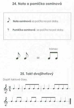 Glasbeno izobraževanje Martin Vozar Hudobná náuka 1 - pracovný zošit Notna glasba - 5