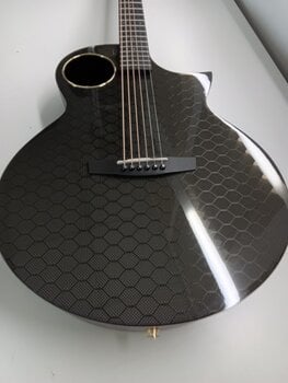 Jumbo Elektro-Akustikgitarren Enya Music X4 Pro Acoustic Plis Black Jumbo Elektro-Akustikgitarren (Neuwertig) - 2