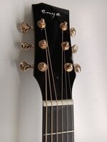 Enya Music X4 Pro Acoustic Plis Black Jumbo Elektro-Akustikgitarren