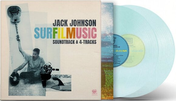 LP deska Jack Johnson - Surfilmusic (O.S.T.) (Indie Exclusive) (Soda Pop Bottle Blue Coloured) (2 LP) - 2