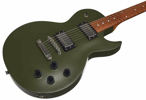 Guitare électrique Cort CR-150 Olive Drab Satin - 2