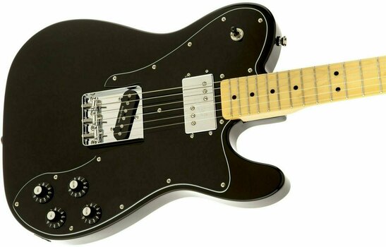 Electric guitar Fender Squier Vintage Modified Telecaster Custom Black - 4