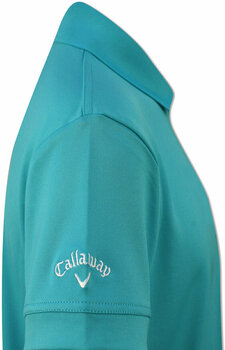 Риза за поло Callaway Stretch Solid Scuba Blue XL - 2