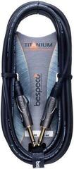 Instrument Cable Bespeco TT450 Titanium Tech 4,5 m Straight - Straight Instrument Cable - 1