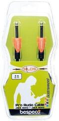 Instrumentkabel Bespeco SLJJ030 Black/Straight - Straight - 1