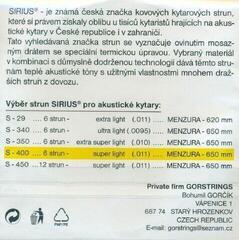Guitar strings Gorstrings S-400 Guitar strings - 1