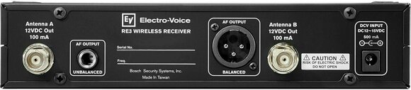 Trådlös handhållen mikrofonuppsättning Electro Voice RE3-RE520-5L - 8