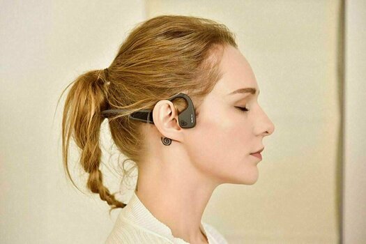 Trådløse on-ear hovedtelefoner AMA BonELF X Grey - 6