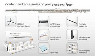 Flaut de concert Jupiter JFL700 Offset G Concertbox Flaut de concert - 1