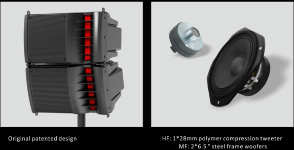 Partable PA-System Revoltage Gladius 1000 Compact Array Partable PA-System - 3