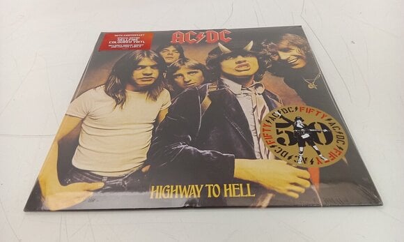 Disque vinyle AC/DC - Highway To Hell (Red/Orange Merge Coloured) (Limited Edition) (Anniversary Edition) (LP) (Juste déballé) - 2