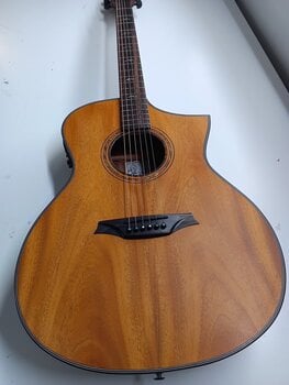 elektroakustisk guitar Bromo BAT4MCE Natural elektroakustisk guitar (Beskadiget) - 2