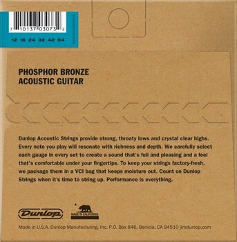 Saiten für Akustikgitarre Dunlop DAP1254 - 2