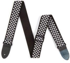 Curea de chitară Dunlop D38-31BK B&W Check Curea de chitară Black - 1