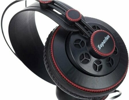 Słuchawki nauszne Superlux HD-681 Czerwony-Czarny - 6