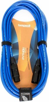 Cable de micrófono Bespeco PYMB600 Azul 6 m - 4