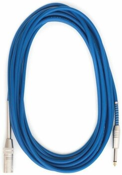 Mikrofónový kábel Bespeco IROMM600P Modrá 6 m - 3