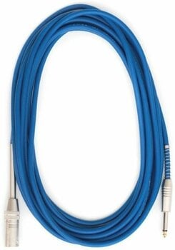 Cable de micrófono Bespeco IROMM300P Azul 3 m - 3