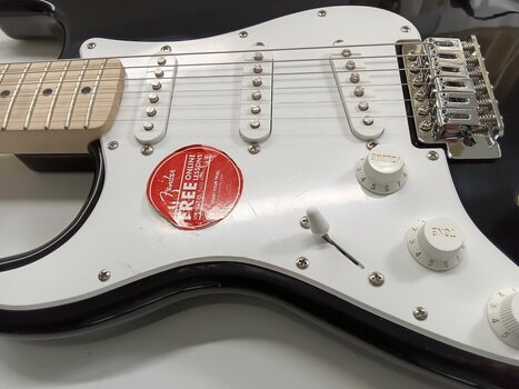 Elektrikitarr Fender Squier Sonic Stratocaster LH MN Black Elektrikitarr (Kasutatud) - 3