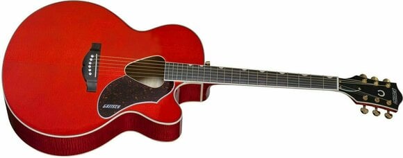 Jumbo elektro-akoestische gitaar Gretsch G5022CE Rancher Western Orange Stain - 3