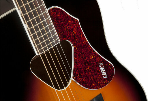 electro-acoustic guitar Gretsch G5024E Rancher Sunburst - 4