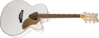 Elektro-akustična jumbo Gretsch G5022 CWFE Rancher White Elektro-akustična jumbo - 1