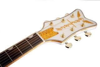 Elektro-akustična jumbo Gretsch G5022 CWFE Rancher White Elektro-akustična jumbo - 3