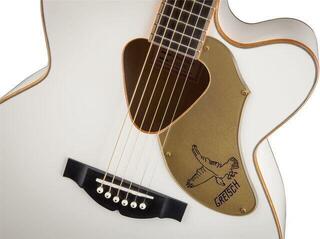 Elektro-akustična jumbo Gretsch G5022 CWFE Rancher White Elektro-akustična jumbo - 4