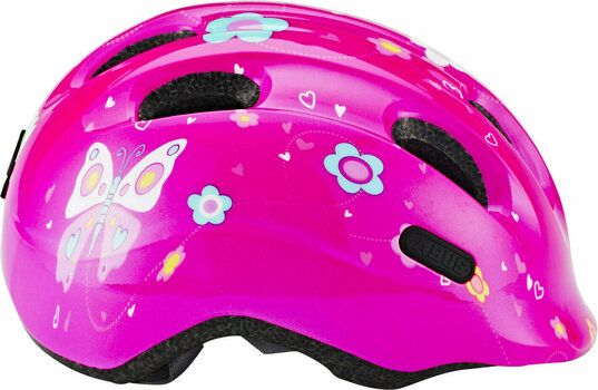 Dětská cyklistická helma Abus Smiley 2.0 Pink Butterfly S Dětská cyklistická helma - 3