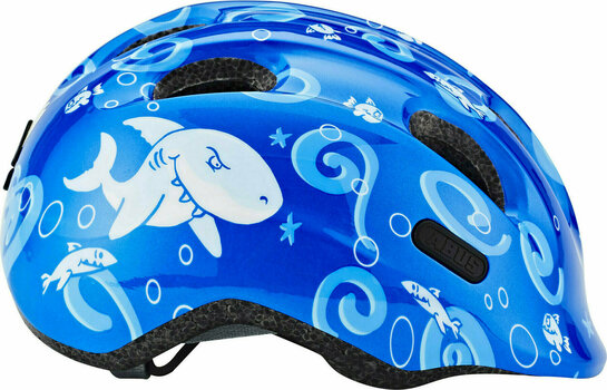 Dětská cyklistická helma Abus Smiley 2.0 Blue Sharky M Dětská cyklistická helma - 3