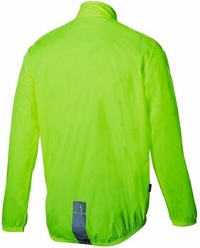 Cycling Jacket, Vest BBB Baseshield Neon Yellow S Jacket - 2