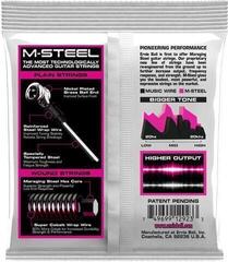 Snaren voor elektrische gitaar Ernie Ball 2923 Super M-Steel Snaren voor elektrische gitaar - 1