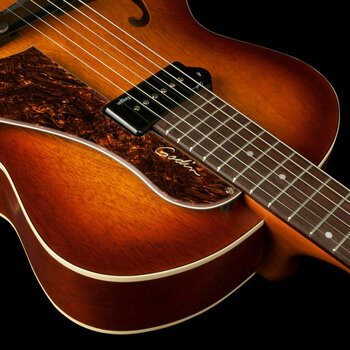 Semi-Acoustic Guitar Godin 5-Th Avenue Kingpin Cognac Burst - 3
