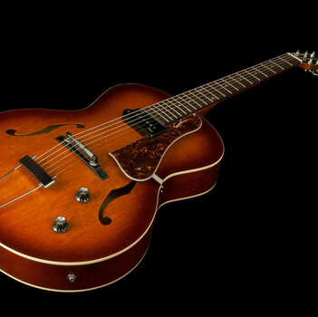 Semiakustická gitara Godin 5-Th Avenue Kingpin Cognac Burst - 5