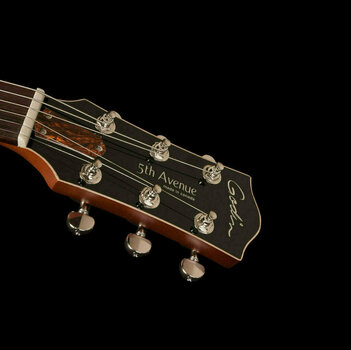 Semi-Acoustic Guitar Godin 5-Th Avenue Kingpin Cognac Burst - 6